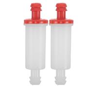 GRIRIW Inline Filter Replacement 2pcs for Trail Compact Gas Filter for Small Engines Tractor Compatible with Cars and Motorcycles