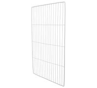 GRIRIW Iron Wire Shelf Divider, Grid Structure and Special Compartments for Ice Pops for White with Easy Sorting Organizer Convenience Freezer Storage Suitable for Commercial Use