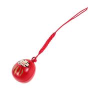 GRIRIW Japanese Copper Water Sound Bell Pendant Clear Melodious Tone Hanging Ornament for Backpack Door Window Decor Traditional Dharma Charm with Bells Fengshui Accessory