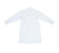 GRIRIW Long Sleeve Laboratory White Coat for Professionals, Cotton Material with Pockets, Easy to Put and Take, for School Laboratories and Professional Use