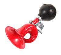 GRIRIW Loud Bike Horn Snail Shape Manual Air Horn for Mountain and Road Bikes Design Fits Left Right Handlebar Outdoor Cycling Accessory