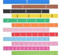 GRIRIW Magnetic Fraction Bars Educational Math Manipulatives Fraction Tiles for Classroom Learning Teaching Tool for Elementary Students