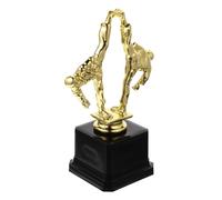 GRIRIW Martial Move Taekwondo Trophy Cup with Statue for Competition Winner Celebration Award Smooth Surface Appreciation Gift for Party School Ceremony Talent Show Prize