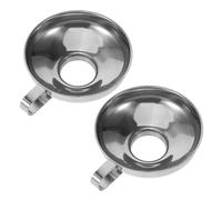 GRIRIW Metal Funnel for Ashes Mini Steel Funnel Urn Filler Wide Mouth Perfect for Diy Cremation Jewelry