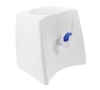GRIRIW Mini Water Cooler and Stylish White Finish Portable Water Dispenser Countertop with Compact Plastic Design and for Picnics and Home Use for Picnics Home Use