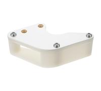 GRIRIW Motorcycle Chain Guide Protector Silver Mini Bike Anti-drop Chain Guard with Tensioner Plate for Off-road Riding