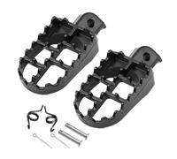 GRIRIW Motorcycle Foot Pegs Stainless Steel Material 2pcs Comfortable for Distance Riding, Easy to Install for Dirt Bike and Motorcycle Suitable off Road Motorbike Accessories