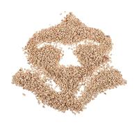 GRIRIW Natural Corn Cob Hamster Bedding with Air Freshening Herb Chips Cage Liner for Rabbits Guinea Pigs Chickens Odor Absorbing Small Animal Bedding Pads for