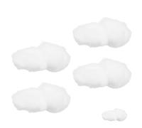 GRIRIW Ornaments Create Hanging a White Decorative Hang Decor 4pcs Ornament to Cotton Cloud Pendant for Easy Happy Atmosphere Door Wall Home Wedding