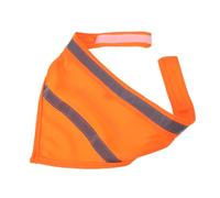 GRIRIW Outdoor Dog Bandana Reflective Pet Accessory for Dogs Vibrant Fluorescent Orange m Size