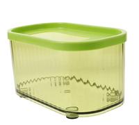 GRIRIW Parrot Bathing Tub Lightweight Bird Shower Box for Small Birds for Parakeets Canaries and Lovebirds Durable Summer Bath Accessory Matcha Green
