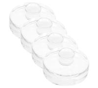 GRIRIW Pcs Wide Mouth Jar Lids Fermenting Weights Pickle Jar Lids for Overnight Oats