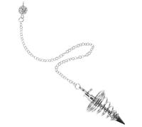 GRIRIW Pendulum Pendant Necklace Dowsing Chain for Divination Versatile Meditation Accessory for Friends Family Elegant Design for Any Occasion