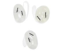 GRIRIW Performance Supply 3 Pcs Piano Score Clip White TPU Material for Sheet Music Fixing Belt Suitable for Grand and Upright Pianos