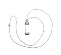 GRIRIW Pet Cremation Necklace for Ashes and Multi-use Pendant Keepsake for Pet Memorials Elegant Design for Remembering