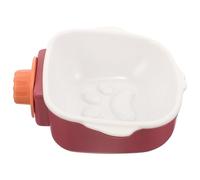GRIRIW Pet Feeder Hanging Bowl for Cats and Dogs Detachable Design for Easy Cleaning Space-saving Water and Food Bowl Suitable for Pets Scandinavian Style