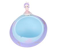 GRIRIW Planet Shape Hamster Nest Cute Resin Cooling House for Hamsters Sleep Hut Doll Decoration Hideout for Small Pets Washable and Lightweight Design