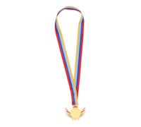 GRIRIW Plastic Award Medal with Neck Ribbon for School Sports Day Competitions and Football Tournaments First Place Prize for Activities and Party Favors