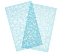 GRIRIW Polymer Clay Earring Printing Molds Portable and Easy to Use Tools 2pcs Lightweight Clay Molds for Jewelry Making for Earring Pendant Crafting