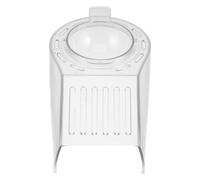 GRIRIW Popcorn Machine Lid Cover Replacement Acrylic Heat-Resistant Part with Knob for Automatic Home Popcorn Maker, Prevents Overheating Enhances Flavor, for Kitchen Use