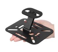 GRIRIW Portable Metal Projector Stand Bracket with Multi Angle Stable Support Quick Folding Desktop Holder for Travel Office and Professional Use