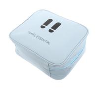 GRIRIW Portable Mini Travel Medicine Bag PU Material Compact Lightweight Emergency Medical Storage for Home Go Use Easy-Clean Small Medical Organizer for Reliable Safety