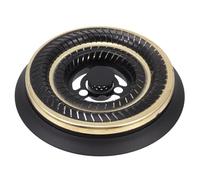 GRIRIW Premium Black Stove Burner Replacement for Gas Cooker with Strong Oxygen and Centralized Fire Combustion System, Copper and Steel Material, for Kitchen Cooking Stove Parts