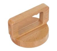 GRIRIW Printmaking Wood Baren with Beech Wood Cushion Pad and Ergonomic Handle, Linocut Crafting Tool for ’S Scrapbooking and Block Printing