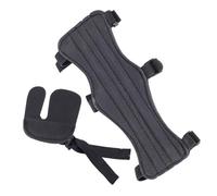 GRIRIW Professional Archery Armguard and Adjustable Set, Portable Arm Guard Thumb for Target Practice and Outdoor Shooting