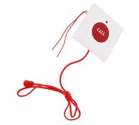 GRIRIW Pull Rope Sos Alarm Emergency Button for Elderly Personal Alarm Police Approved Wall Mount Call Help Button