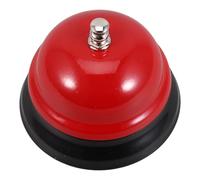 GRIRIW Red Push Button Dining Table Bell for Restaurant Home Call Service Counter Desk Ringing Bell for Teachers Quiz Game Buzzer Party Office Interactive Fun Accessory