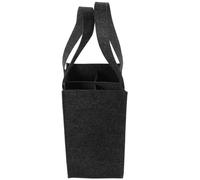 GRIRIW Red Wine Tote Bag Felt Storage Bag for Party Felt Carrier Wine Carrier Bottle Pouch as Leaving
