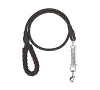 GRIRIW Reflective Spring Cushioning Dog Leash 140cm Retractable No-pull Explosion-proof Pet Lead for Medium Dogs Puppy Training