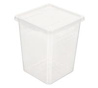 GRIRIW Reptile Pet Breeding Box for Gecko Tank Practical Box As Habitat Enclosure Creative Feed Bin for Tarantula Enclosure Small Feed Bin for Insect Tank Lid for Spider Incubator