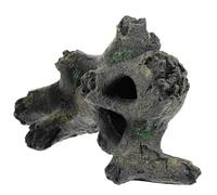 GRIRIW Resin Reptile Hideout Cave Small Pet Shelter for Lizards Snakes Tortoises Bearded Dragons Terrarium Decor Natural Feel Habitat Accessory