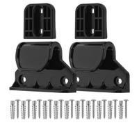GRIRIW Retractable Gate Replacement Parts Pet Gate Mounting Hardware Kit Including Latches Brackets Screws for Stairs Doorways