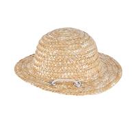 GRIRIW Retro Style Hat Woven Hat for Cat Dog Fun Stylish Headwear for Dress up Random