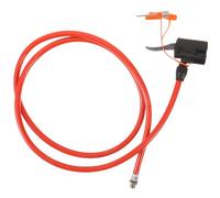 GRIRIW Reusable Bike Inflator Hose with Metal Head Easy-Install Connecting Pipe Compatible with Presta Valves Anti-Freeze Design for Efficient Cycling Inflation