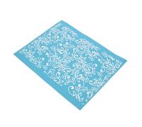 GRIRIW Reusable DIY Silk Screen Stencil Made of Gauze Delicate Pattern Design, Washable and Not Easy to Deform Or Break, for Use on Books and Walls