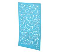 GRIRIW Reusable Silk Screen Stencils for Crafts with Floral Pattern, Polyester Material, for DIY Home Decor and Polymer Clay Earrings, Botanical Style Templates for Jewelry Makers