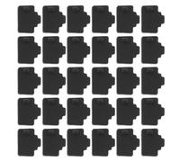 GRIRIW Rj45 Port Dust Caps Easy Installation and Removal 100pcs Black Silicone Protect Network Interface against Debris for Ethernet Female Port Devices for Home Office Modems