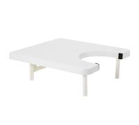 GRIRIW Sewing Machine Extended Table White Plastic for Crafting Versatile Use Small Sewing Machine Table Suitable for Tailors