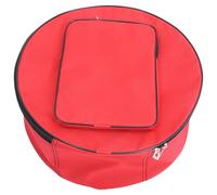 GRIRIW Snare Drum Bag Portable Backpack Red Oxford Cloth 13/14 Inch for Outdoor Can Be Carried by Hand