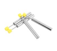 GRIRIW Soft Close Dampers with Shock Absorption and Quiet Closing 4pcs for Trash Can Lid Replacement, Stainless Steel and Plastic Hydraulic Damper for Offices and Public Spaces