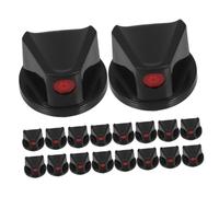 GRIRIW Spray Paint Can Nozzle Tips Replacement, 40pcs Small Aerosol Spray Bottle Nozzles with Waterproof Paint Sprayer Caps for Diy Painting and Graffiti Applications