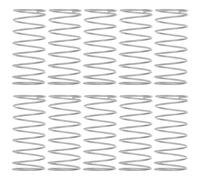 GRIRIW Stainless Steel Toilet Flush Button Springs with Silent Functionality and Effortless Installation 20pcs Sturdy Compression Coil Replacement for Cistern Cover for Plumbing