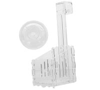 GRIRIW Sturdy Acrylic Fish Tank Planter Cup Aquarium Plant Holder Suction Cup Hook Design