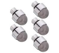 GRIRIW Stylus Thread Tip Tips Capacitive Replacement with M5 5pcs Pen External 8mm Hard Made of Conductive Aluminium and Silver Fibre, Precise Input for Devices