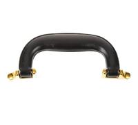 GRIRIW Suitcase Handle Grip Handbag Handle Classic Leather Not Easy to Deform Easy to Install Carrying Replacement for Suitcase and Black