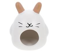 GRIRIW Summer Rat House Ceramic Hamster House Guinea Pig Hide Nest Pet Supply Safe and Comfortable Resting Place